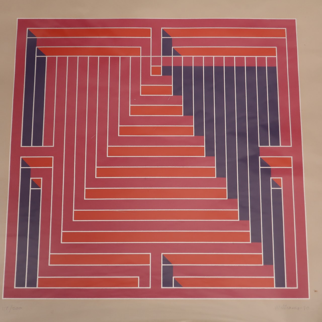 Williams Signed Serigraph