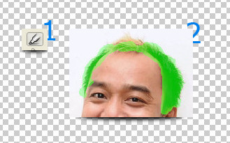 Manipulasi rambut dengan photoshop