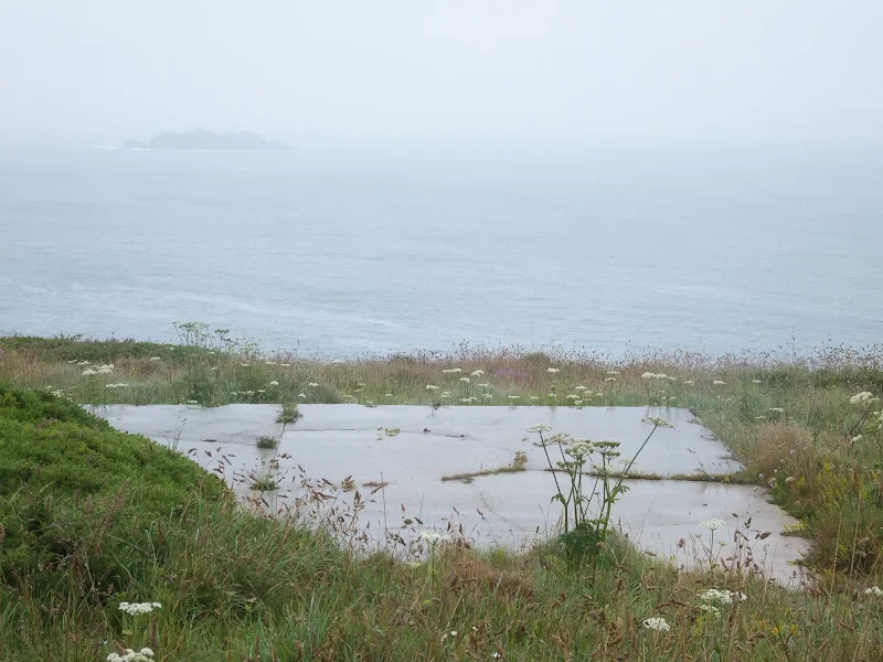 Concrete platform of unknown use