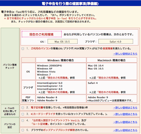 準備がちゃんとできているか確認される