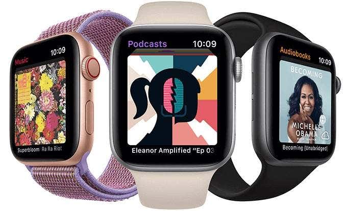 Drie Apple Watches