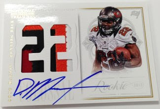 2012 Panini National treasures Colossal Doug Martin Auto