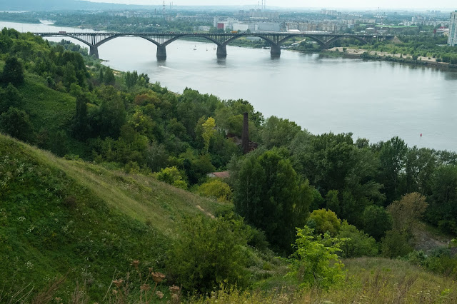 Куйбышевская водокачка в зарослях