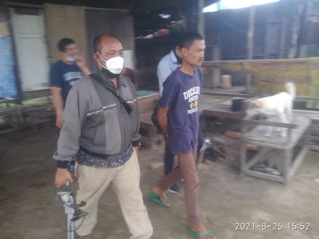 Unit Reskrim Polsek Pematang Raya Berhasil Ungkap Pencurian Dirumah Kosong.