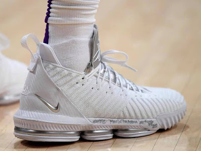 lebron 16 silver