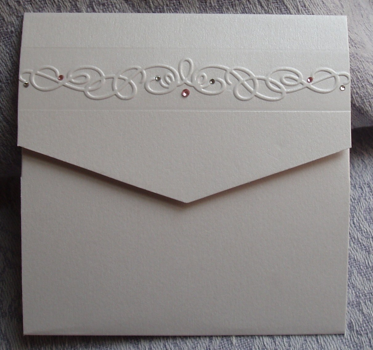 Fold Wedding invitation