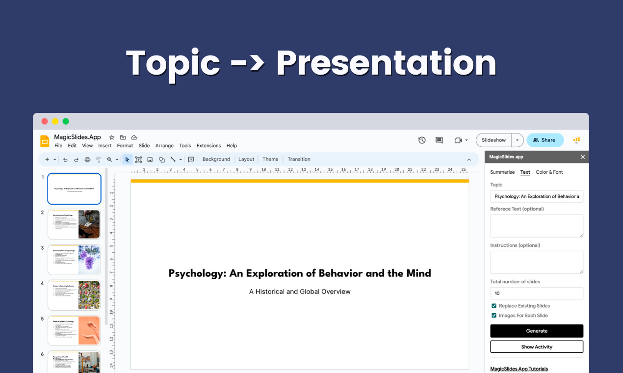Magicslides App - Gpt For Slides - Google Workspace Marketplace