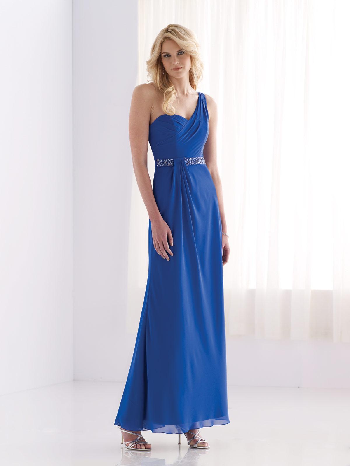 One Shoulder Bridesmaid Dress