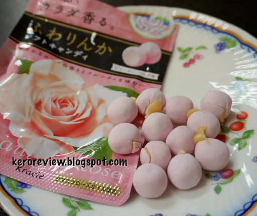 รีวิว เครซี่ ฟุวารินกะ ลูกอมกุหลาบ จากญี่ปุ่น (CR) Review Fuwarinka Beauty Rose Candy, Kracie Brand.