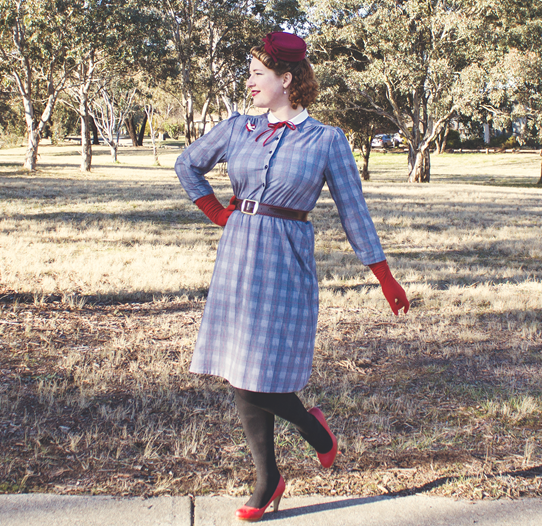 Vintage winter style ~ a 1940's look | Lavender & Twill