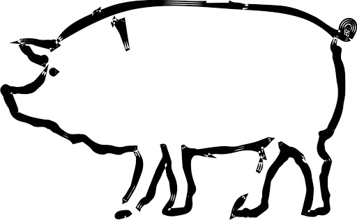 The Black Pig logo