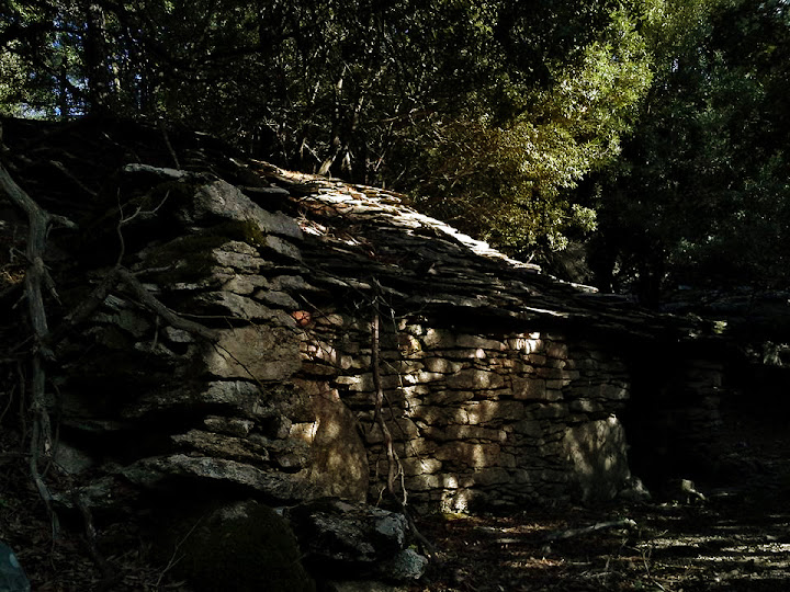 one more of the houses of the 'lost village' in the mountains