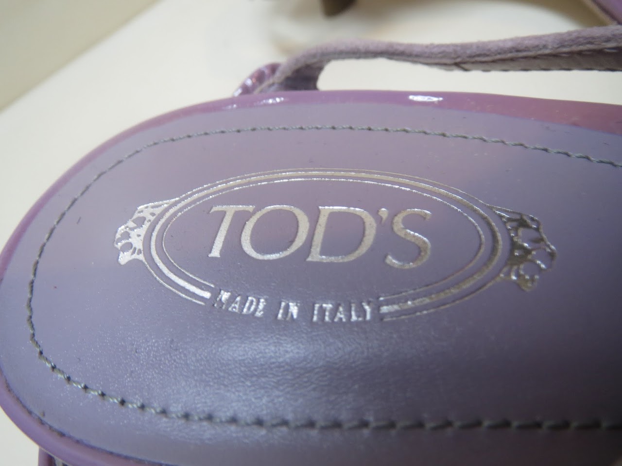 Tod's Purple Sandals