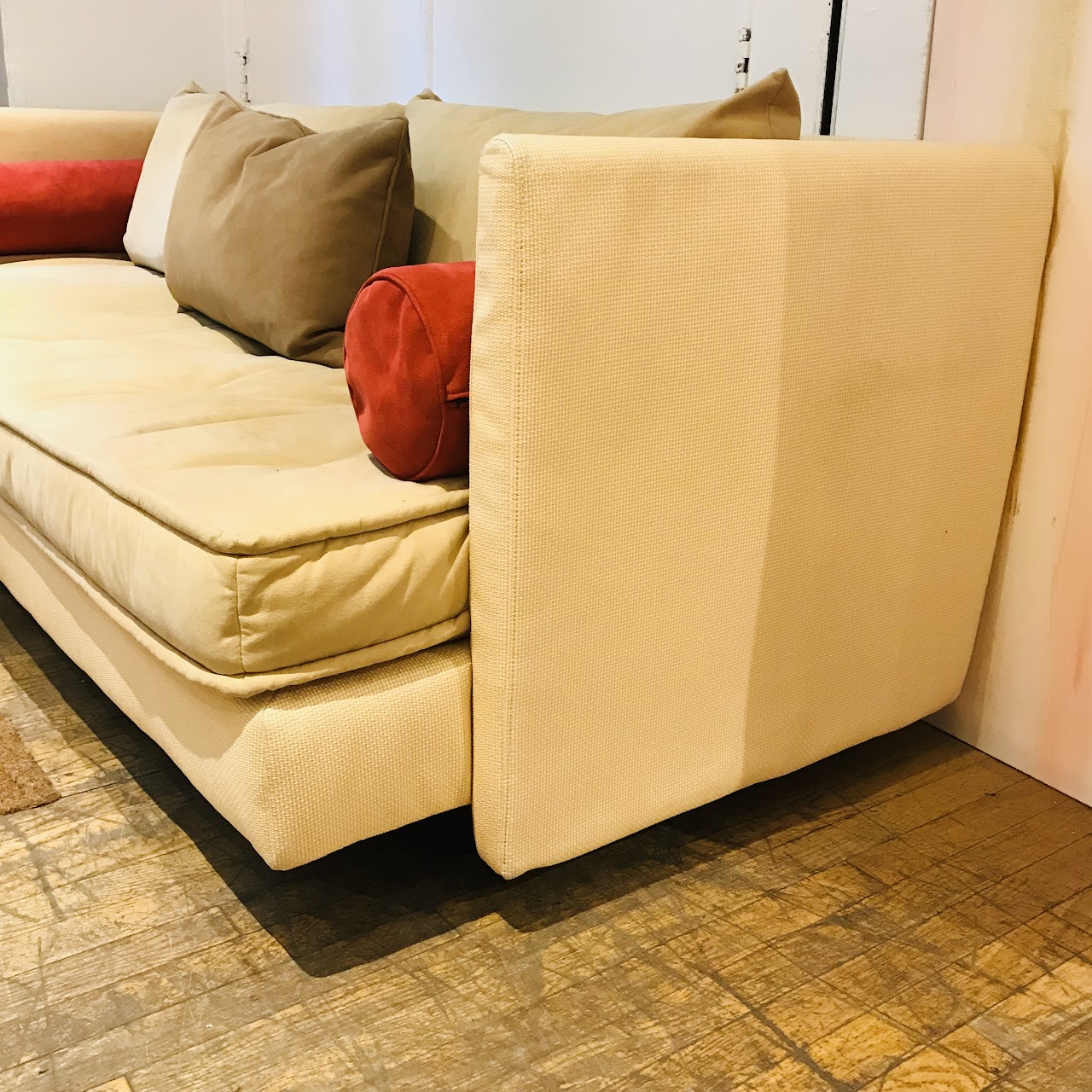 Ligne Roset Tuxedo Sofa and Ottoman