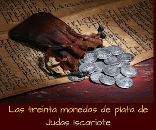 Miercoles Santo: Judas Entrega a Jesus Por 30 Monedas De Plata ...