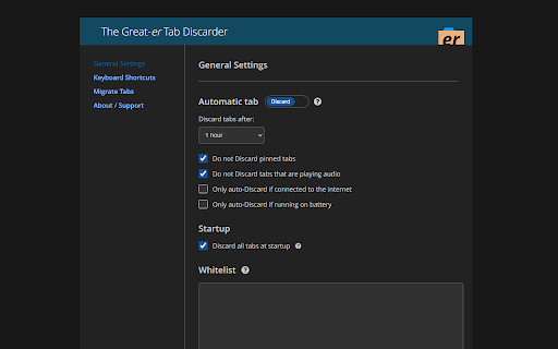 The Great-er Tab Discarder Preview 4