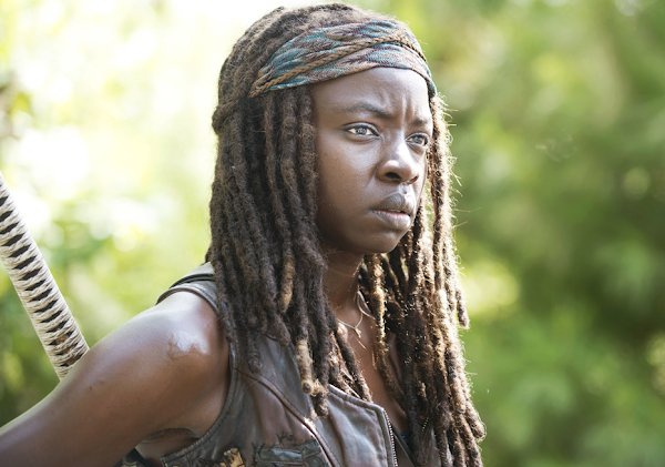 Michonne (Danai Gurira) in Episode 9. Photo by Gene Page/AMC.