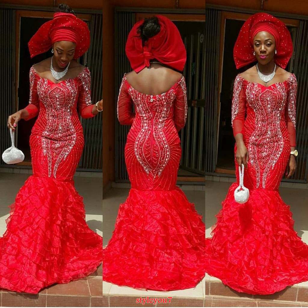 nigerian traditional wedding dresses 2017