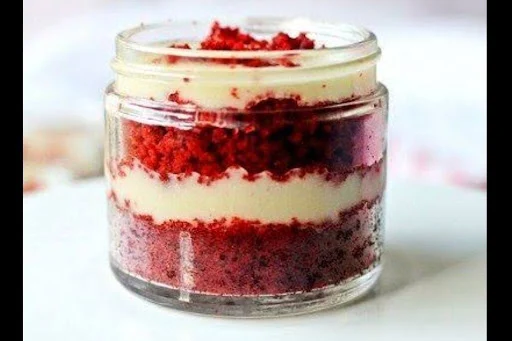 Red Velvet Cake In Jar [1 Piece]