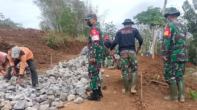 Dandim 0808/Blitar, Semua Sasaran Program TMMD Harus Selesai Tepat Waktu