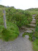 Steps up to Lundy Hole