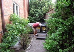 1608070 Aug 15 Terry Checking Out Installation Of New Hot Tub