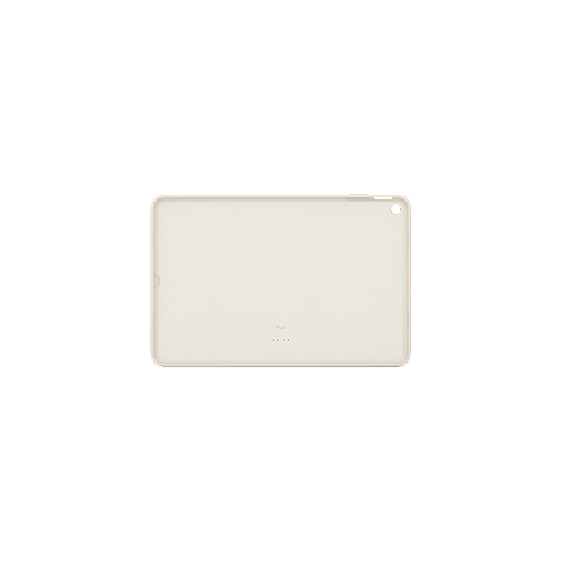 Forsiden af ​​Pixel Tablet Case, porcelænsfarve.