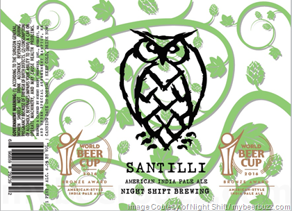 Night Shift - Santilli American IPA Now Being Brewed @ Smuttynose