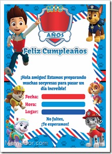 Clic para Paw Patrol Printables Patrulla Canina