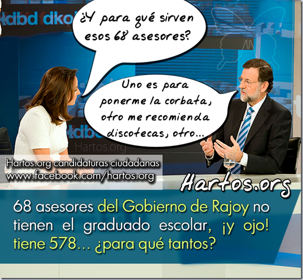 2. 5. los 68 asesores del Gobierno de Rajoy