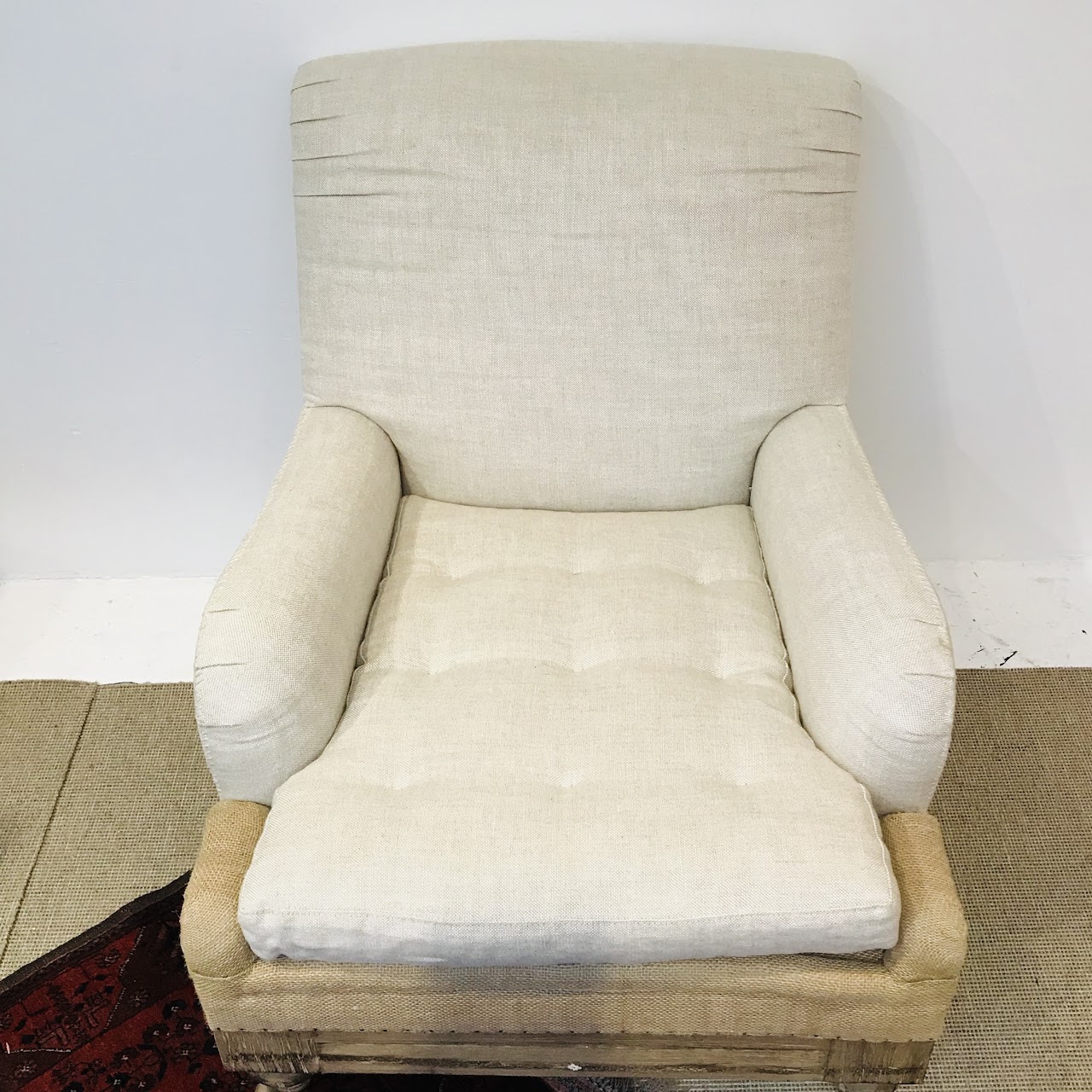 Restoration Hardware Deconstructed English Roll-Arm Chair #1