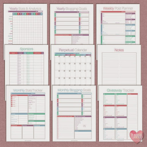 Blog Planner Kit: Reseña y Sorteo