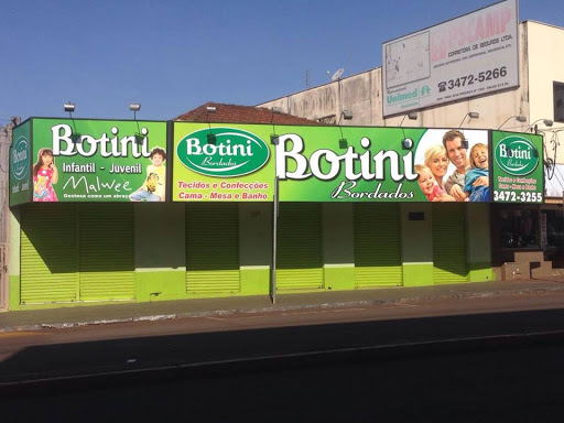 Bordados Botini, Av. Paraná, 275, Ivaiporã - PR, 86870-000, Brasil, Serviços_Bordados, estado Paraná