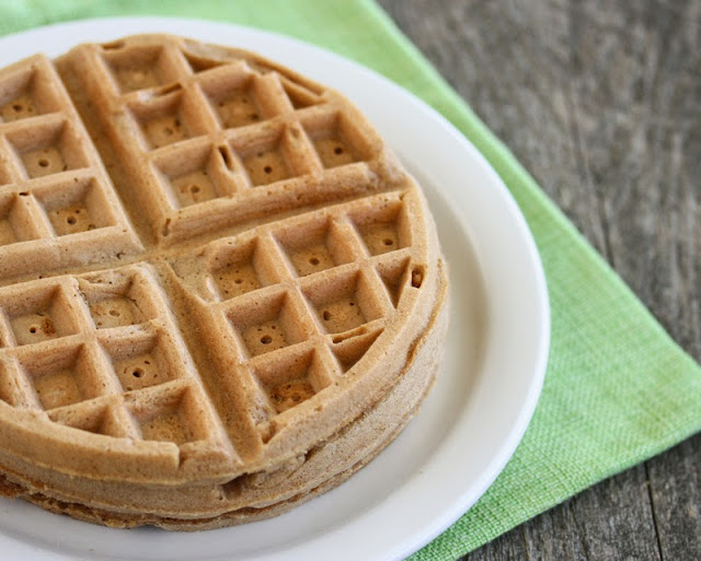 close-up photo of Cake Mix Waffles