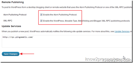 การโพสบทความใน WordPress ด้วย Windows LiveWriter