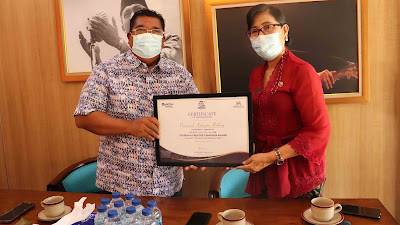 Pemkab Buleleng Raih Silver Champion Branding Tourism and Creative Campaign Award