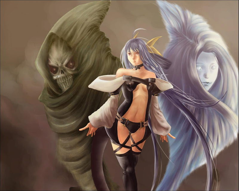 A Girl And Two Shadows Of Evil, Spirit Companion 1