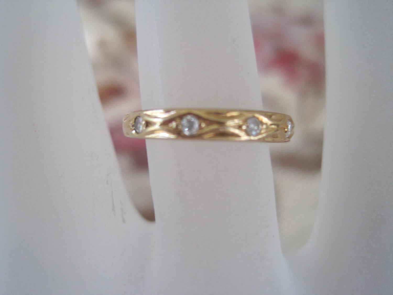 Gold 5 Diamond Art Deco