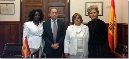 Teofilo de Luis con Berta Soler