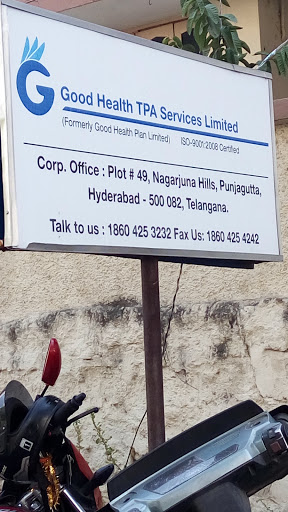 Good Health TPA Services Ltd, 8-2-252/1, Nagarjuna Hills, Punjagutta, Hyderabad, Telangana 500873, India, Insurance_Claim_Processing_Agent, state TS