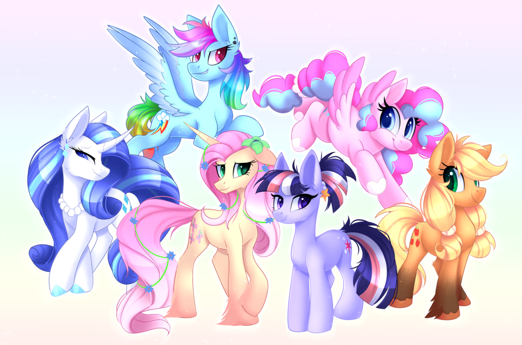 Маленький my little pony. Mane 6 g5. MLP поколение g5. My little Pony 5 поколение. МЛП новое поколение g5.