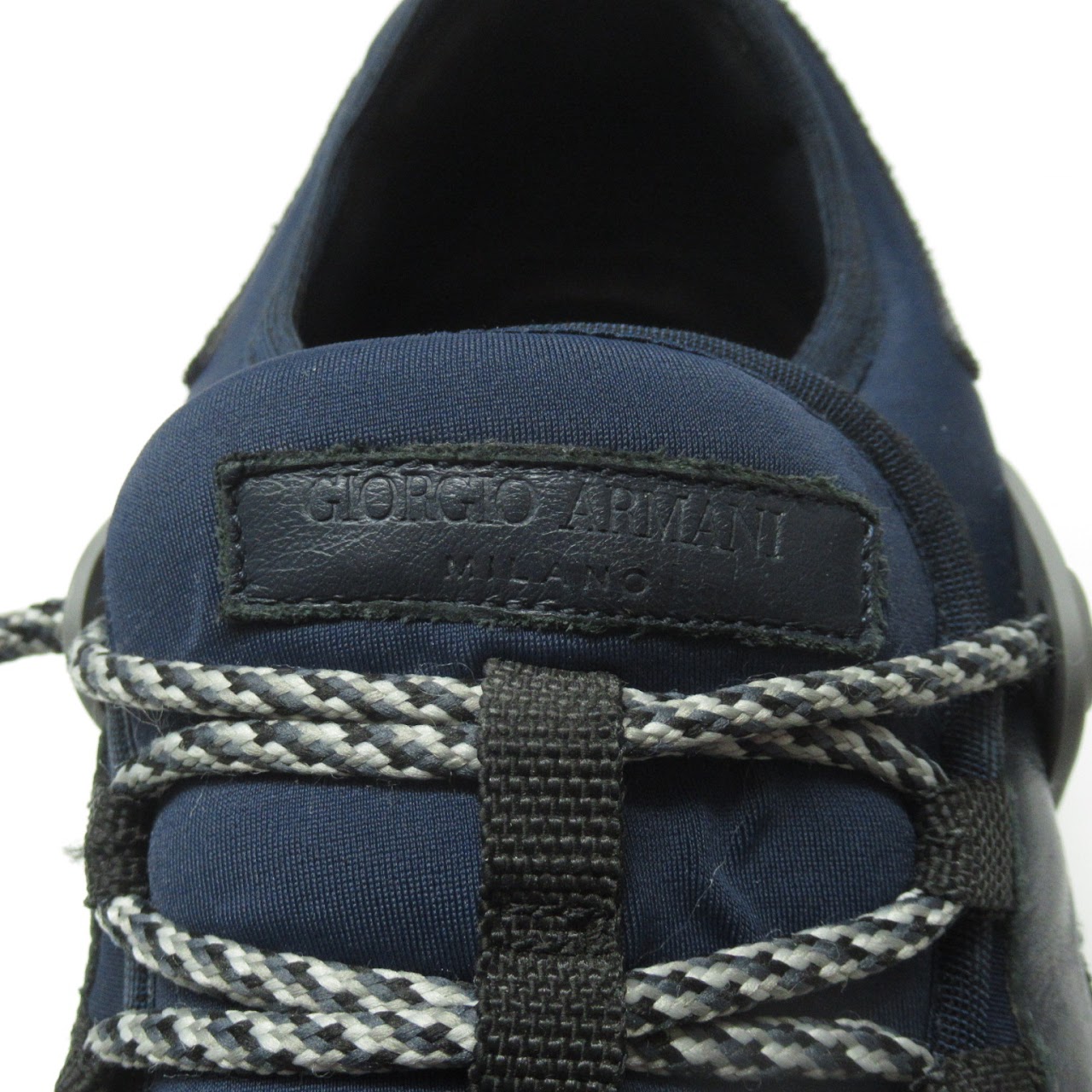 Giorgio Armani Navy Sneakers