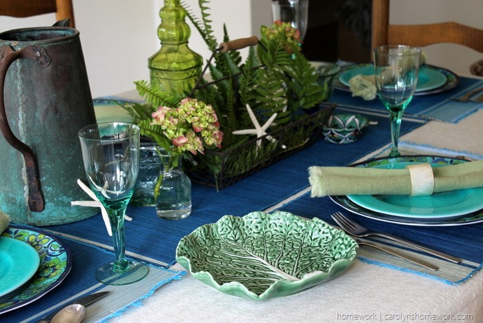 Mediterranean Table Setting via homework (10)