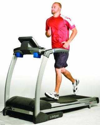 Man Using Treadmill