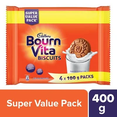 Cadbury Bournvita Biscuits - 400 gm