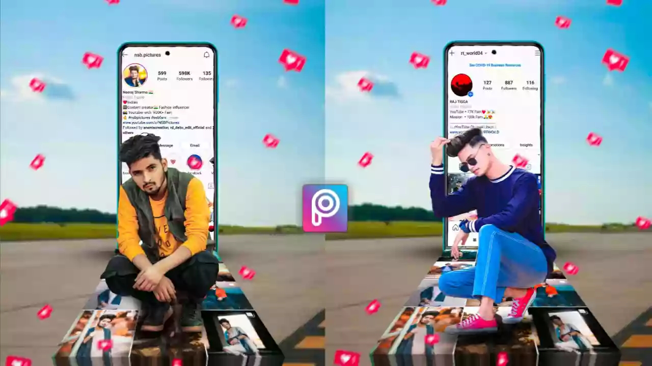 Download Instagram Viral 3d Effect Full Hd Background Download Now 3d Mobile Effect Picsart 435