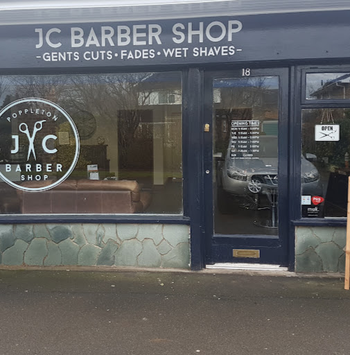 JC Barber Shop logo