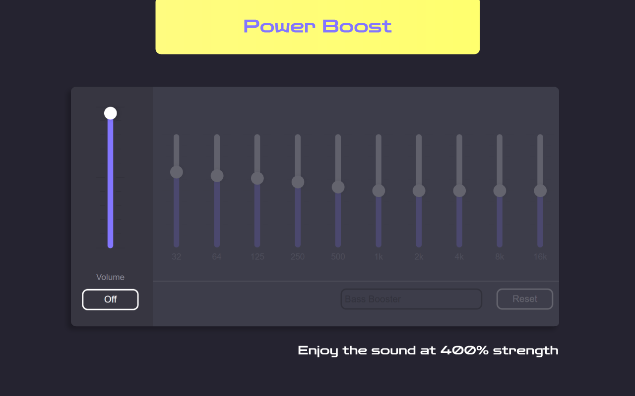 Sound Equalizer - Equalizer Chrome Extension Image 4