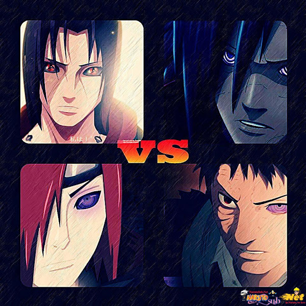 Nagato Uzumaki & Itachi Uchiha Vs Madara Uchiha & Obito Uchiha Nrt-252344_431675936888304_1100344057_n