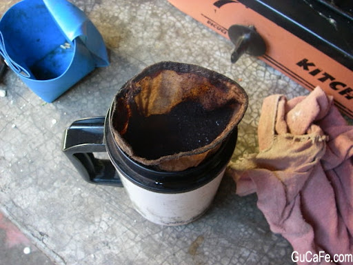 Cách sử dụng túi lọc để pha café 
